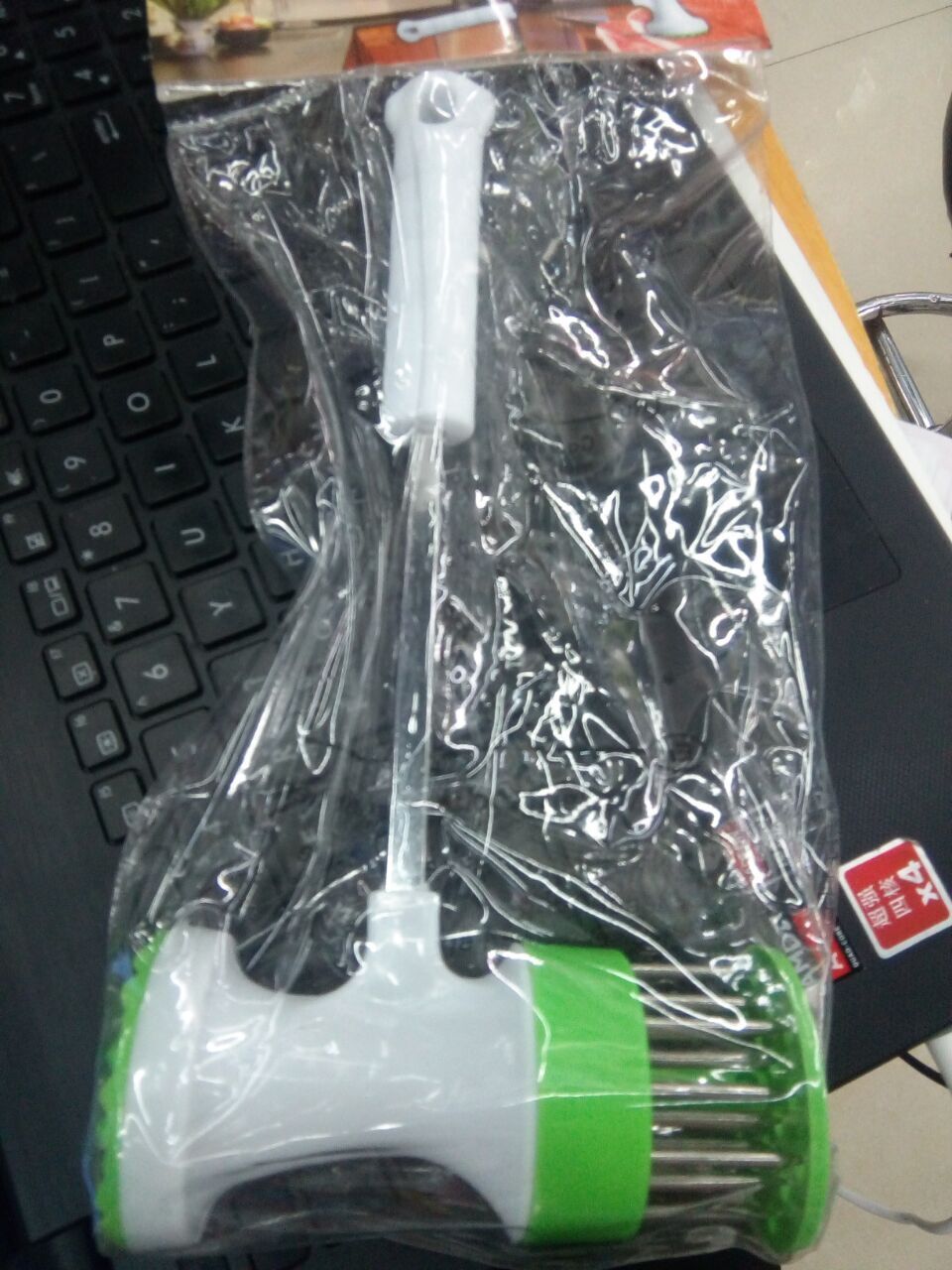 Direct creative dual-purpose meat tenderizer Needle tenderizer Rib breaker knife Stainless steel steak needle steak hammer
