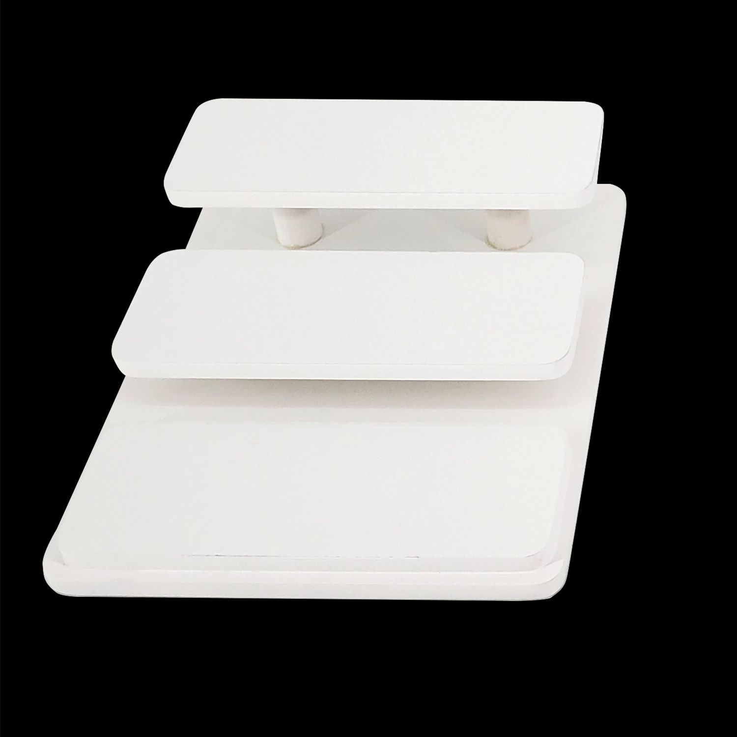 Three-storey four-storey white terrace spectacles display stand B016B-3 for display props in retail and super Spectacles shop thumbnail
