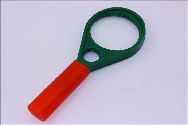 50mm dual-beam magnifying glass compass glass lens handheld magnifying glass, magnifying glass for the elderly Specification image