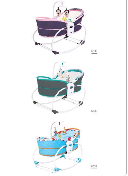 Multi-functional musical baby sleeping basket details Picture
