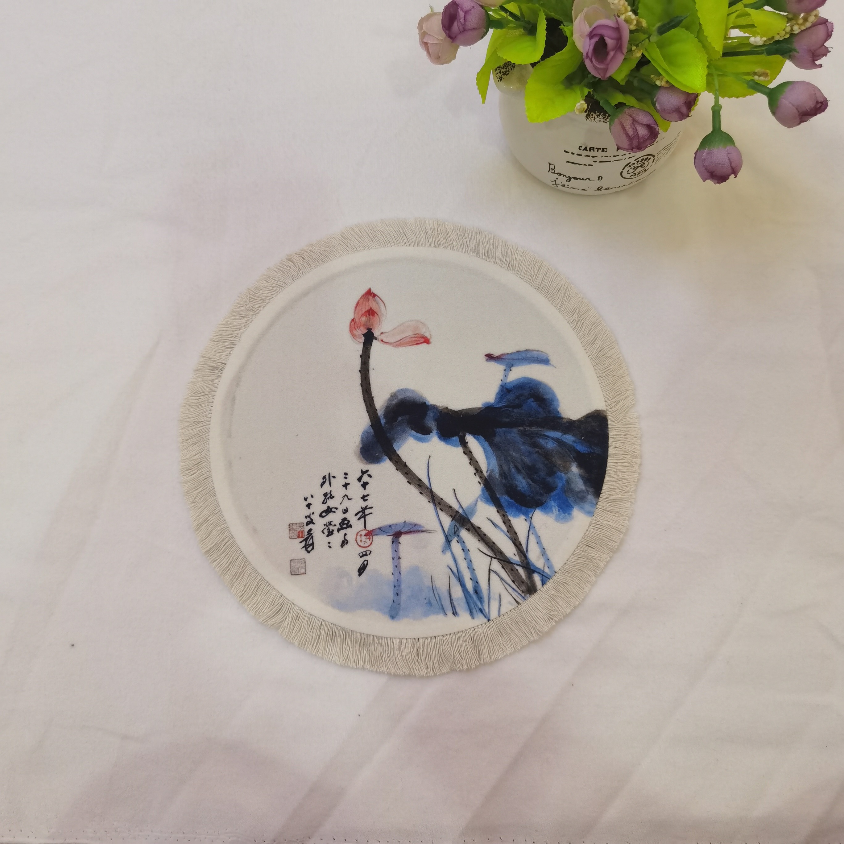 个性创意波斯鼠标垫地毯鼠标垫圆形地毯鼠标垫流苏鼠标垫详情图1