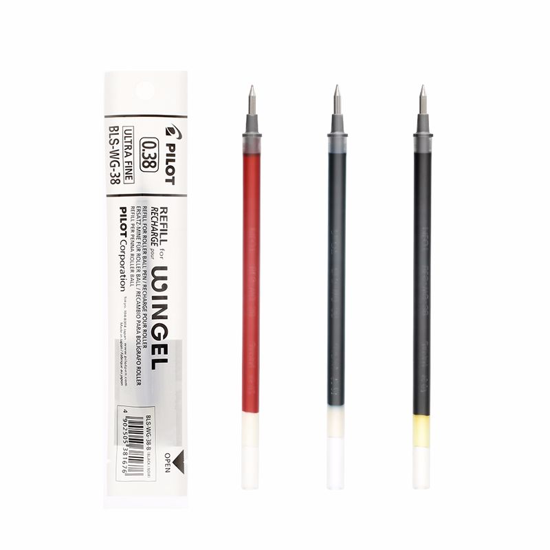 PILOT/ Bello BLS-WG-38 Gel Pen cartridge 0.38 full figure