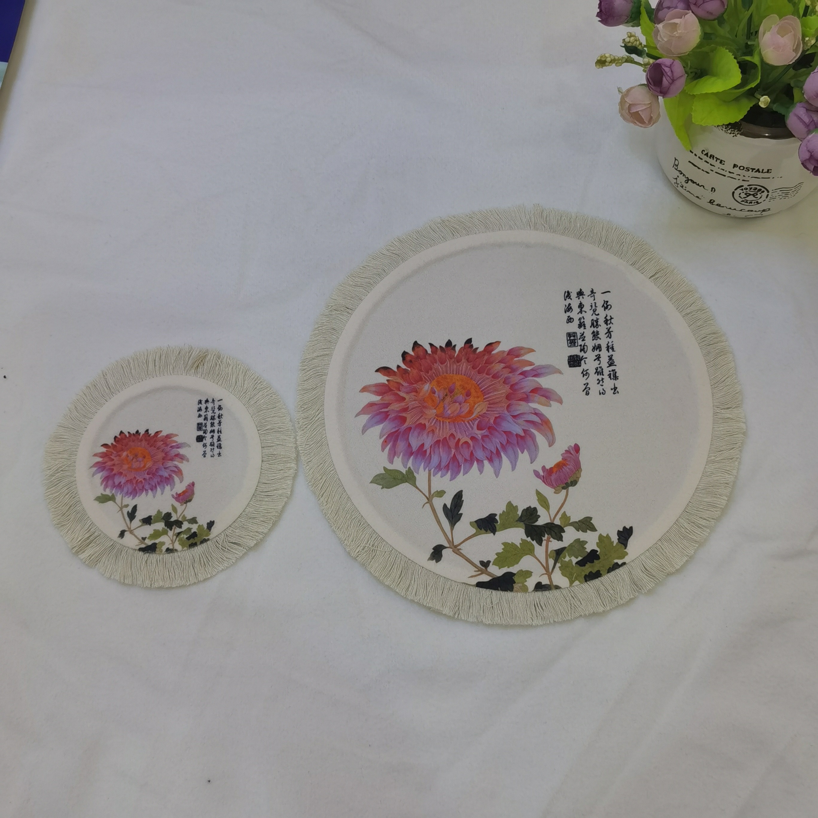 个性创意波斯鼠标垫地毯鼠标垫圆形地毯鼠标垫流苏鼠标垫详情图6