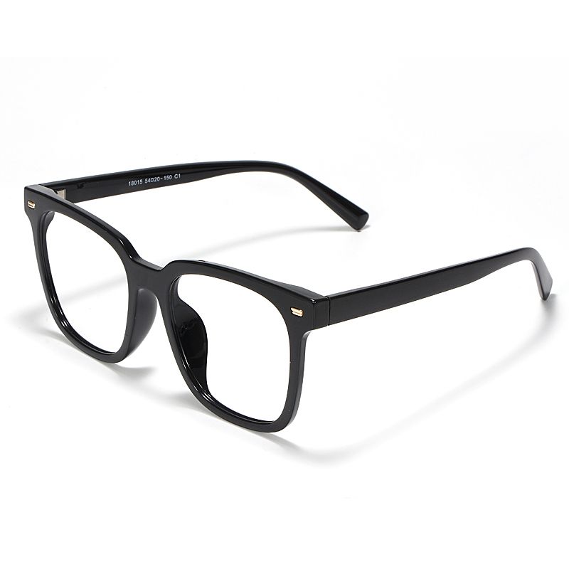 新款方形塑料平光眼镜架防蓝光可配近视眼镜框潮流韩版眼镜详情图5