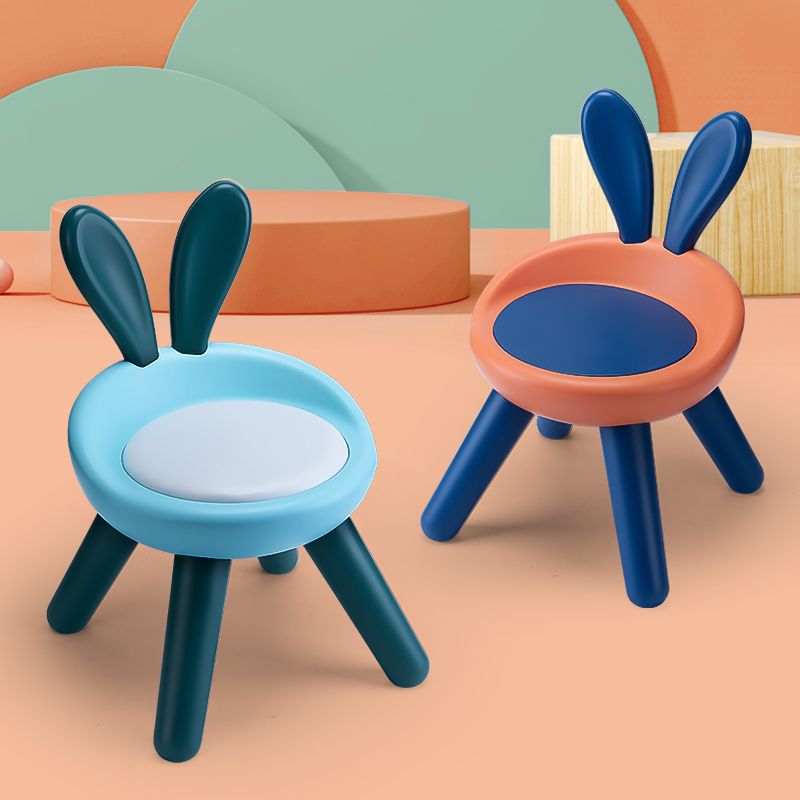 Baby stools, children's backrest chairs, children's seats, home backrest chairs, call chairs, cartoon little stools for kindergartens Application Scenario