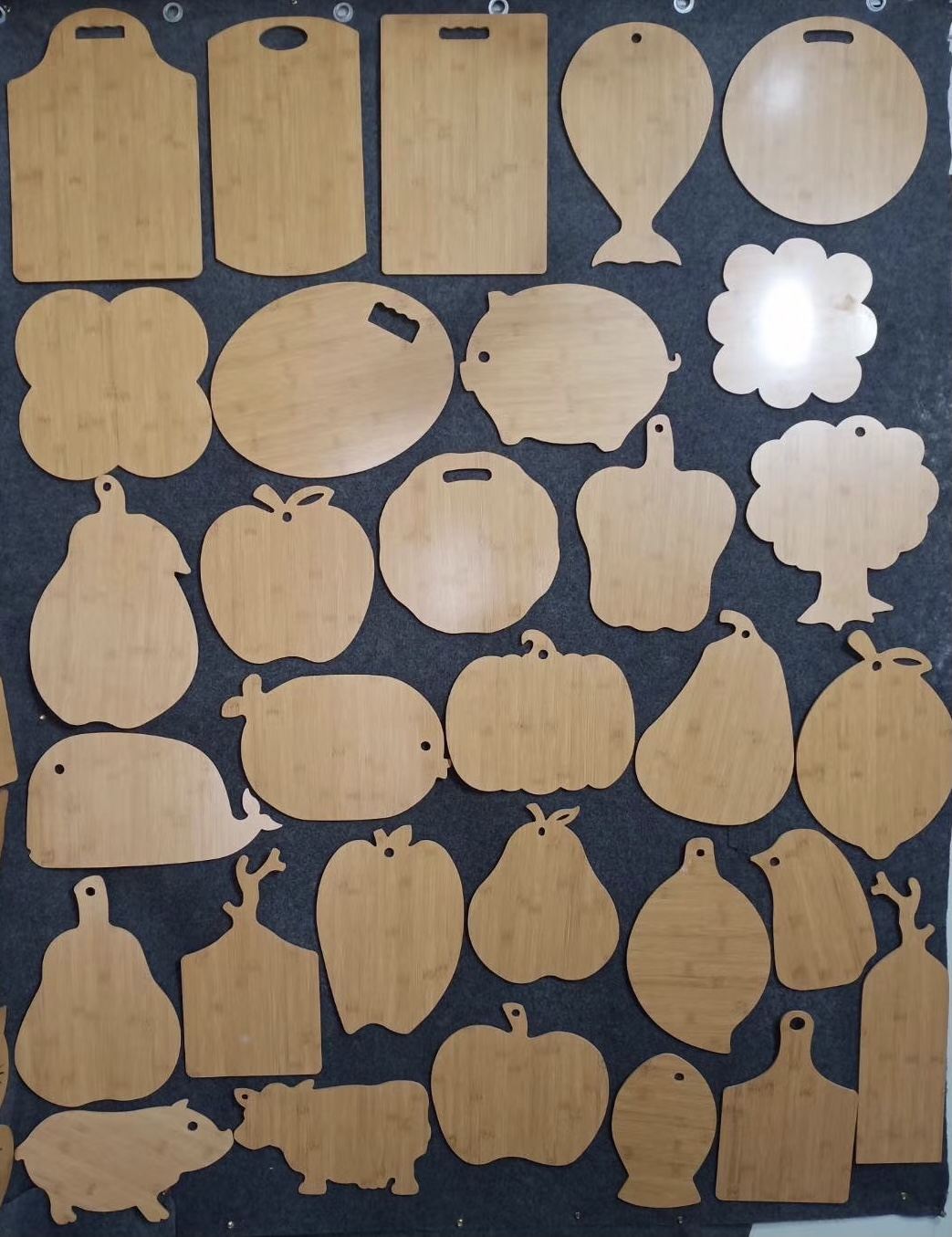干果盘，干果垫，木头餐垫，木头盘，创意木头干果盘，详情图4