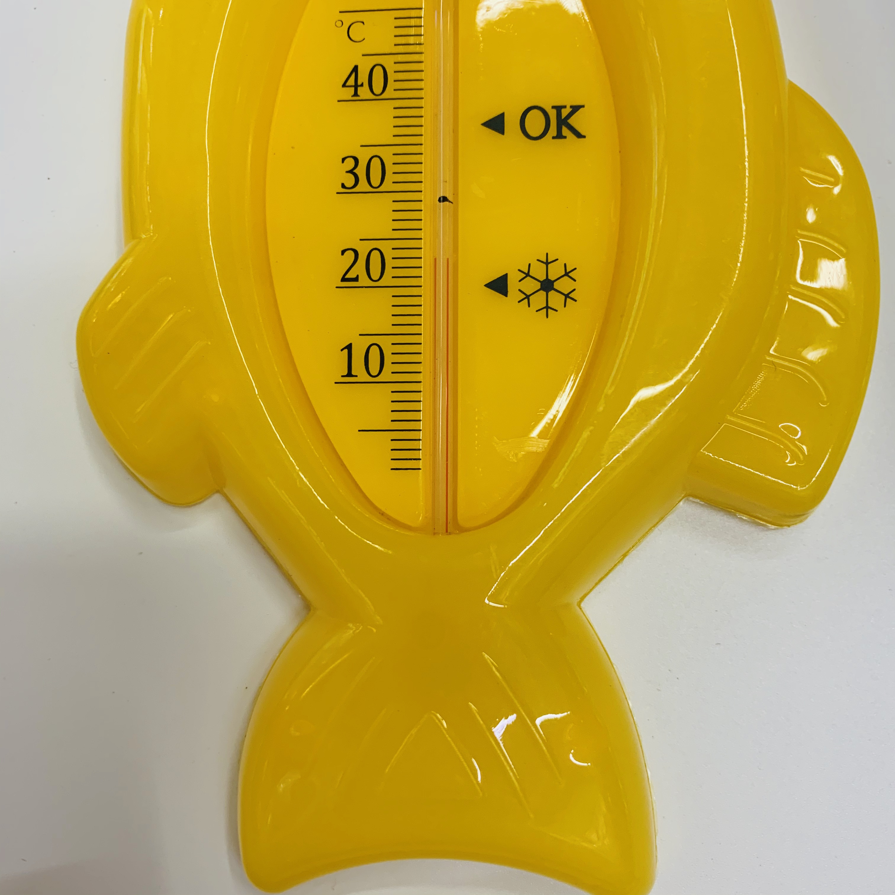 Big Fish cartoon plastic thermometer. Fish tank, bathing undefined