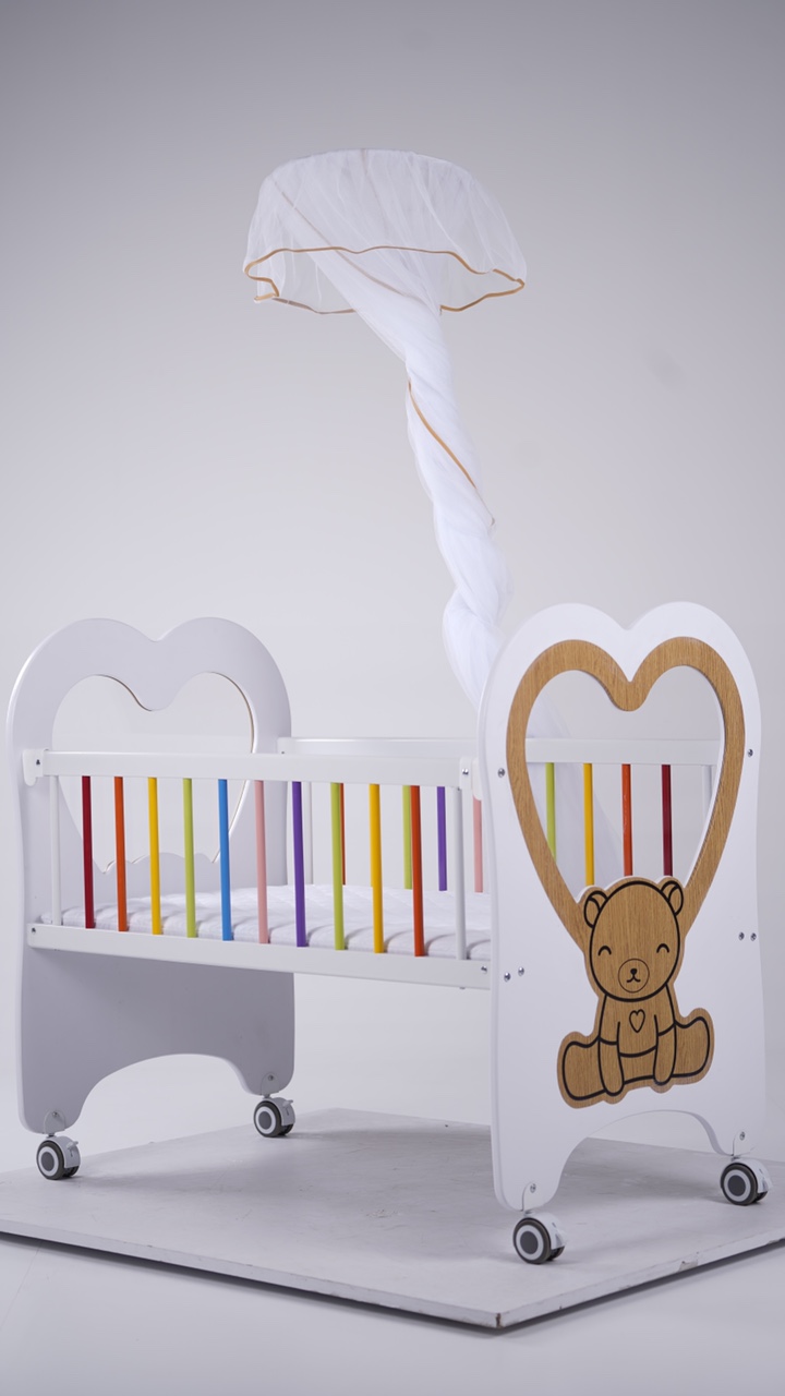 Baby bed, neutral bed, little bear