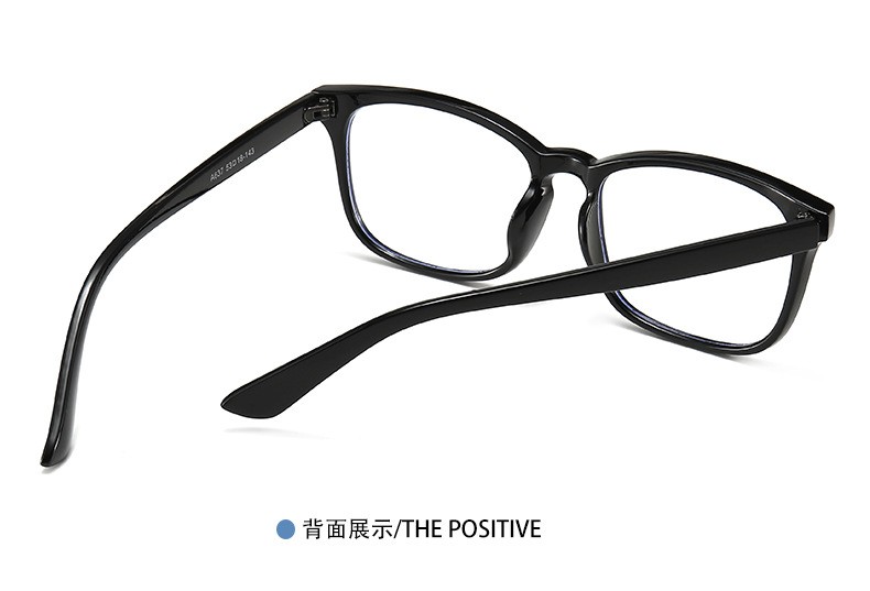 新款方形塑料平光眼镜架防蓝光可配近视眼镜框潮流韩版眼镜详情图10