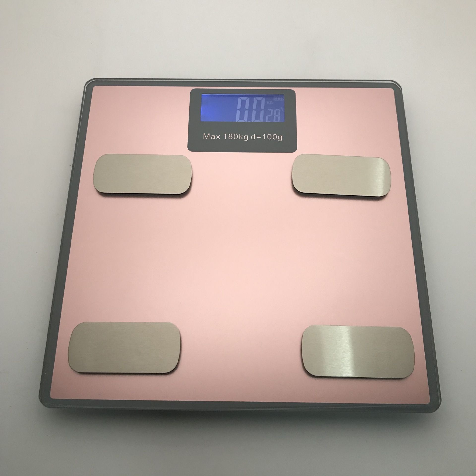 新款体脂秤  APP蓝牙手机连接 人体健康秤 测脂肪水分骨骼背光显