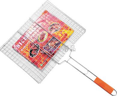 YFZ- Large flat plate BBQ Grill Grill utensils BBQ Grill Accessories Electroplated wire rack outdoor thumbnail
