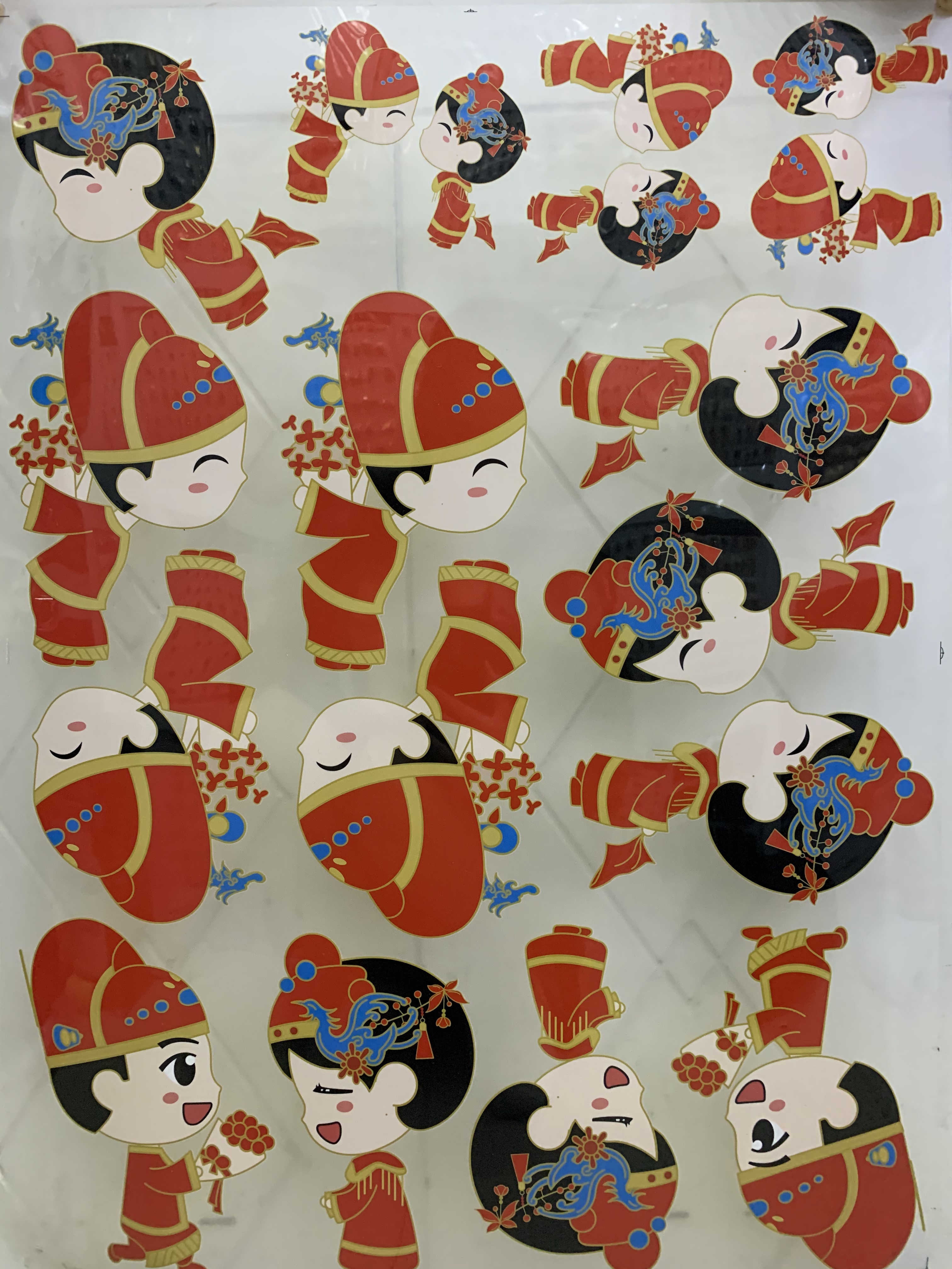 工厂直销各种烫画，服装烫画 烫图，文具烫标等……详情图2
