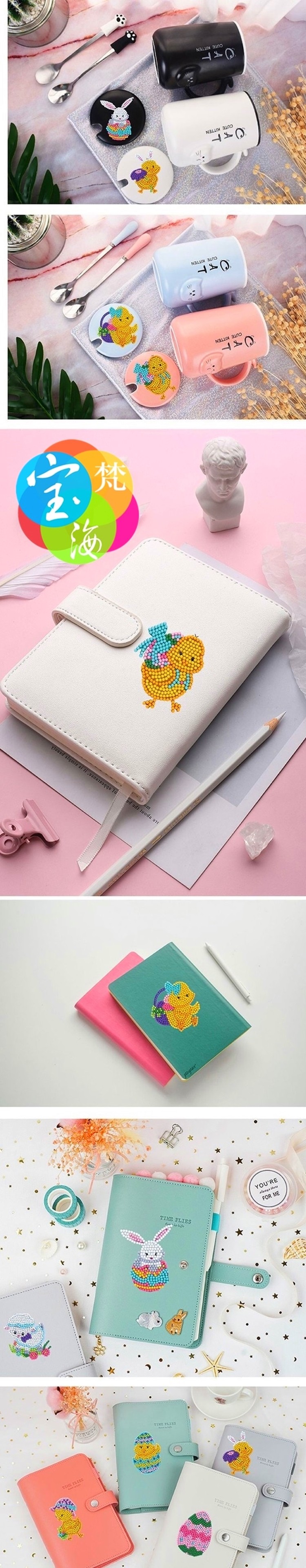益智儿童玩具DIY钻石画随意贴 手机包包手工点点画 卡通公主贴纸YSZ011详情图8