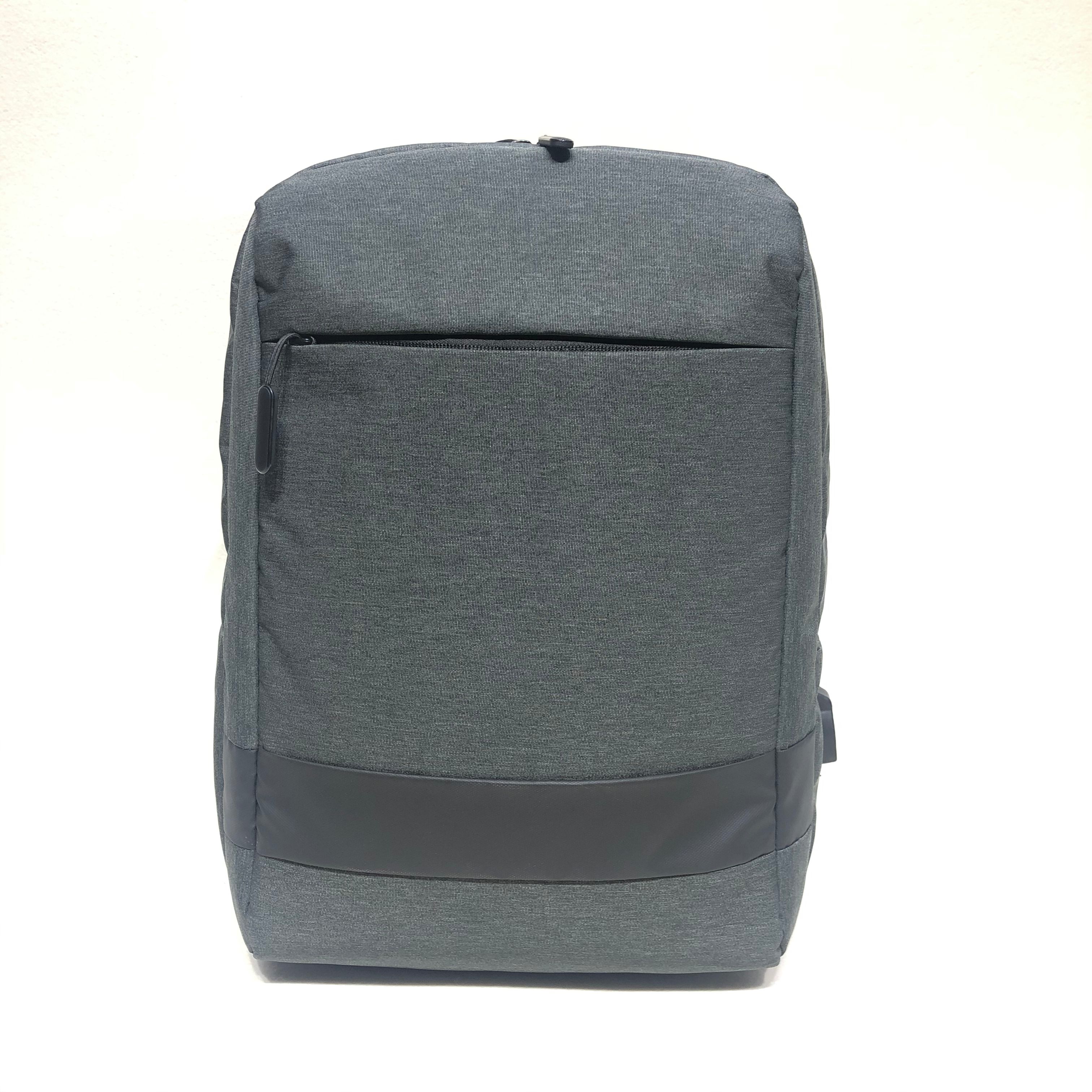 Computer backpack Male Business backpack Student backpack leisure double shoulder backpack contains USB data cable multifunctional bag thumbnail