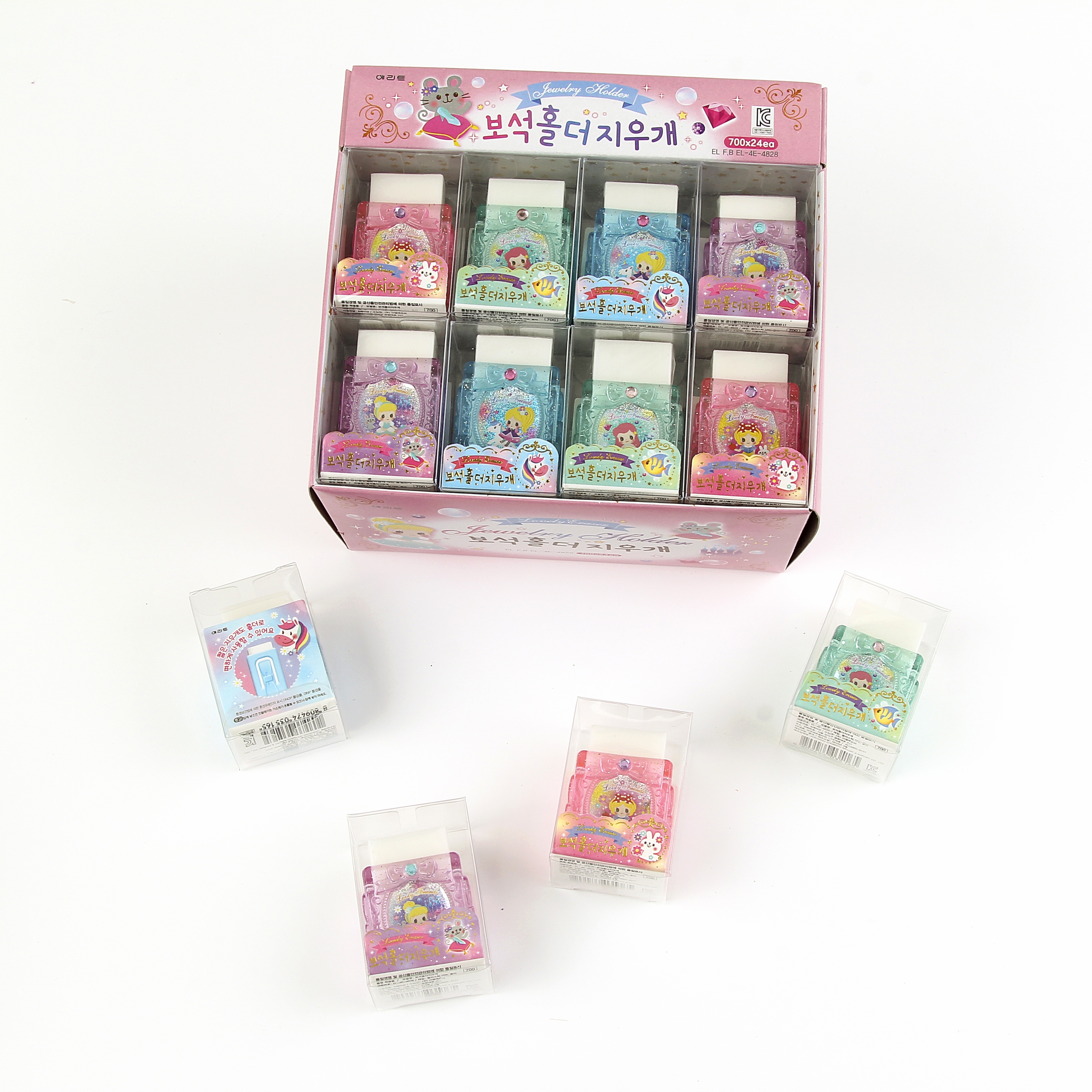 幼儿园小学生女童可爱学习用品卡通少女卡通考试橡皮擦柔软干净详情图6