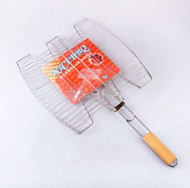 YFZ- Electrophoretic Extra large three fish Grill BBQ Grill accessories Electroplated wire rack outdoor