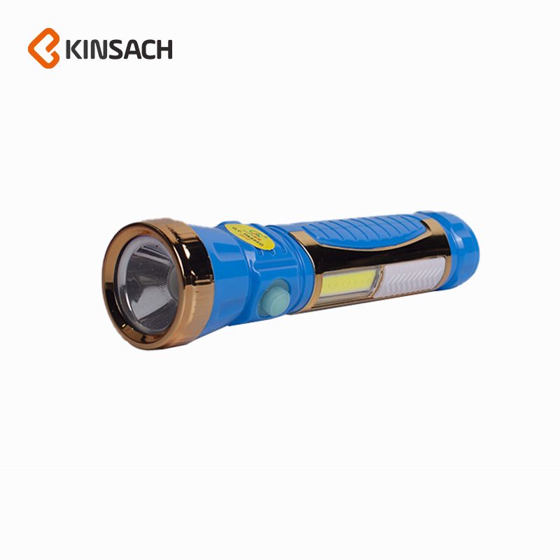 Cross-border factory direct sales with cigarette lighter High-power rechargeable flashlight USB rechargeable flashlight field camp cycling flashlight