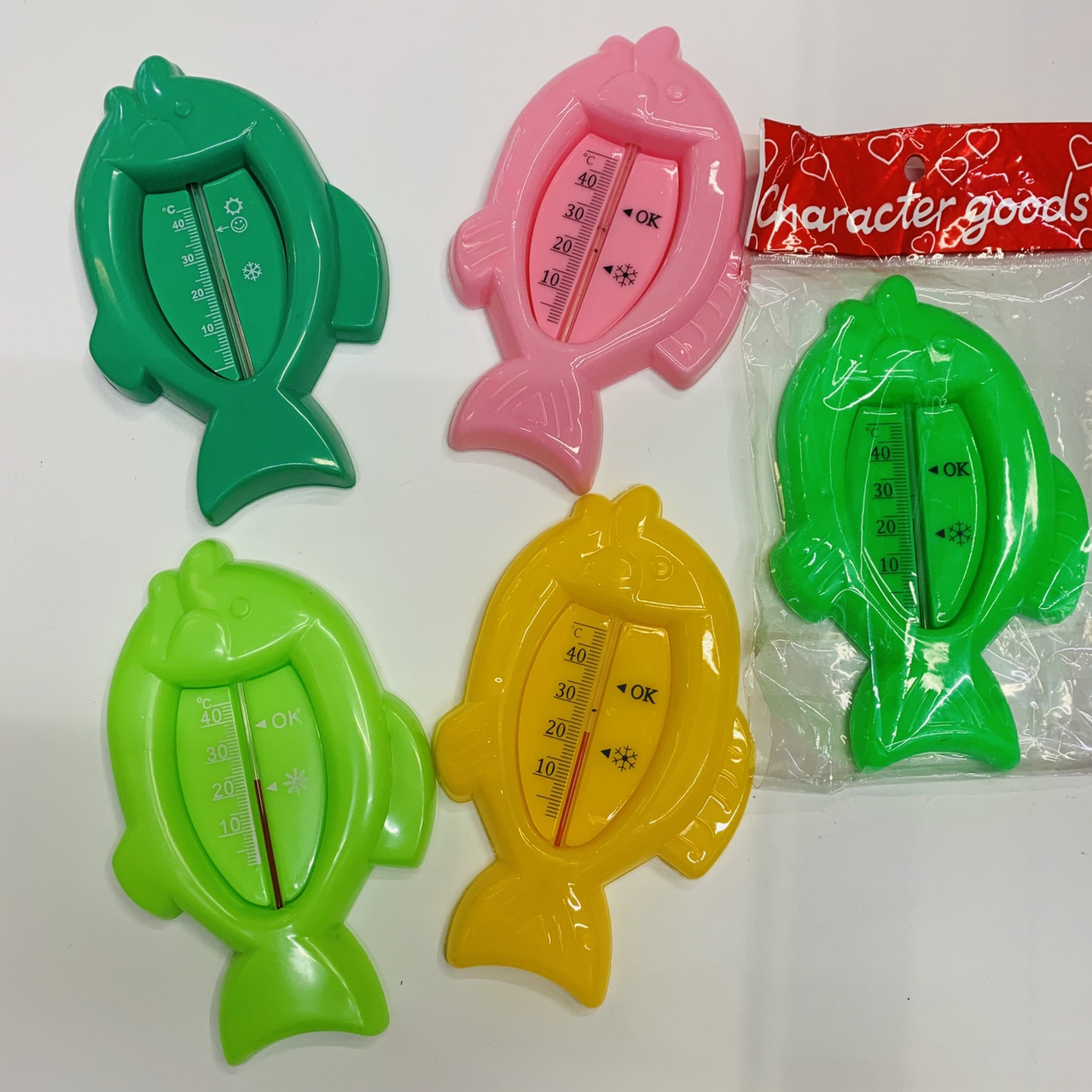 Big Fish cartoon plastic thermometer. Fish tank, bathing