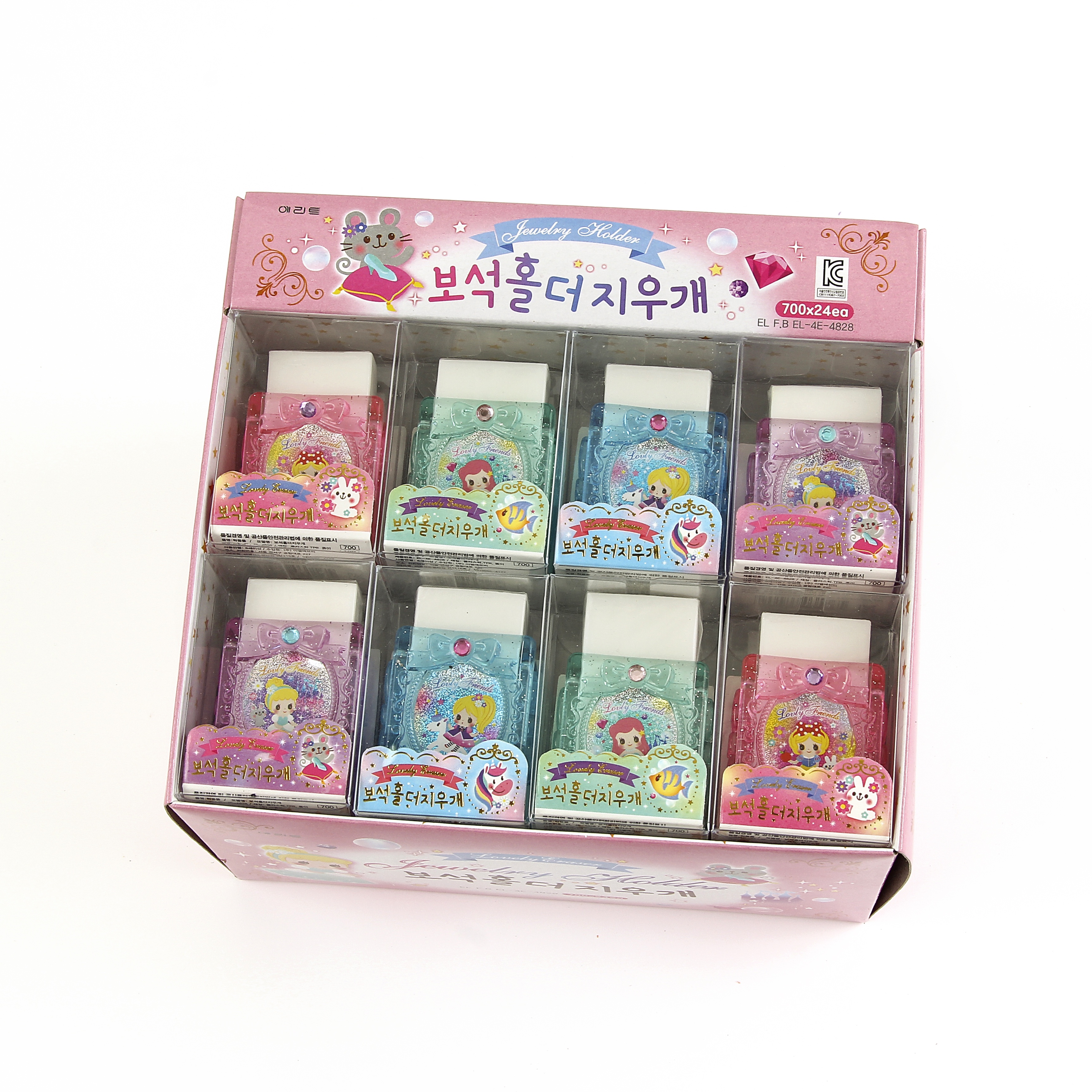 幼儿园小学生女童可爱学习用品卡通少女卡通考试橡皮擦柔软干净详情图7