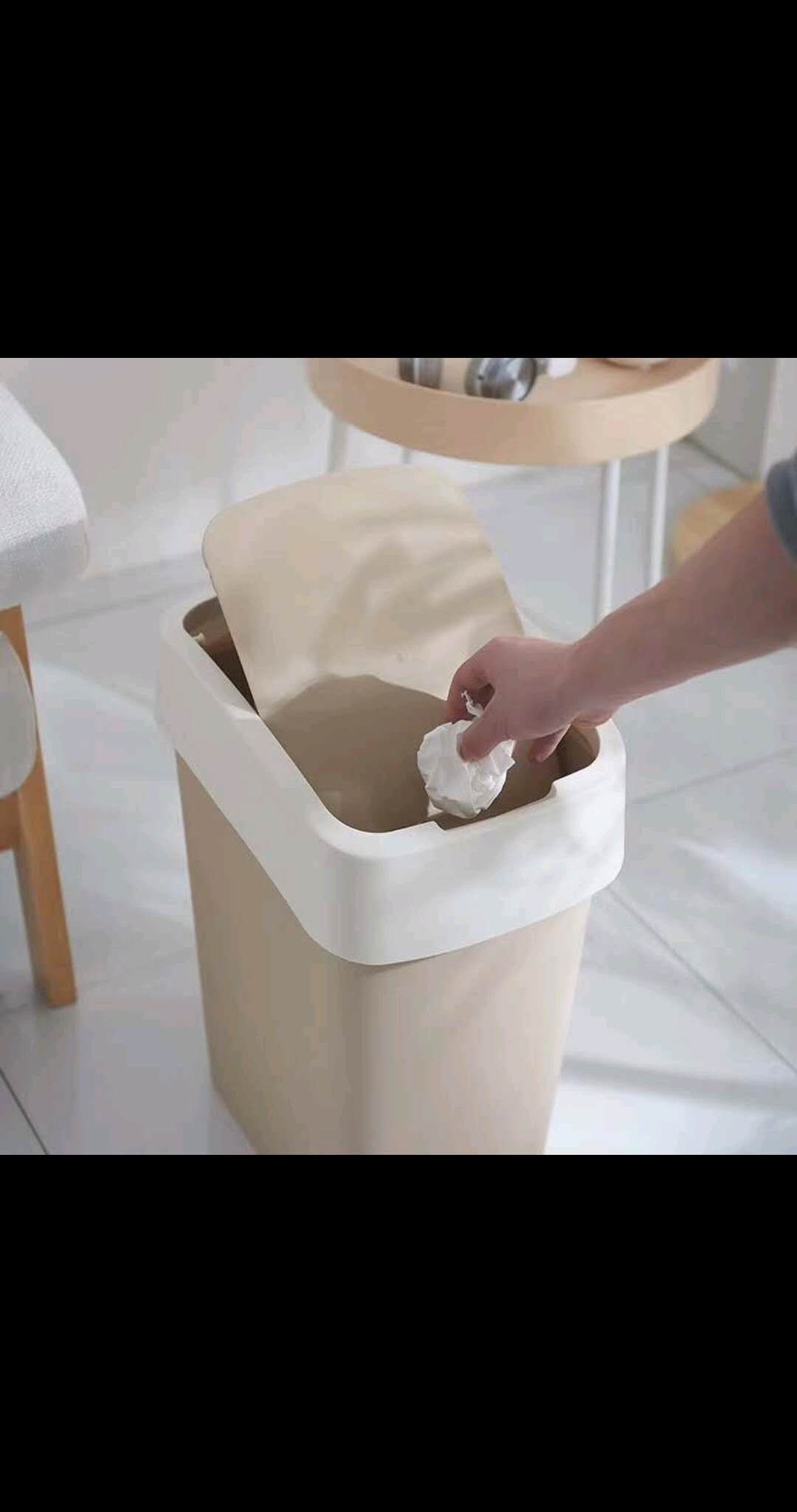 办公室垃圾箱/垃圾桶带盖产品图