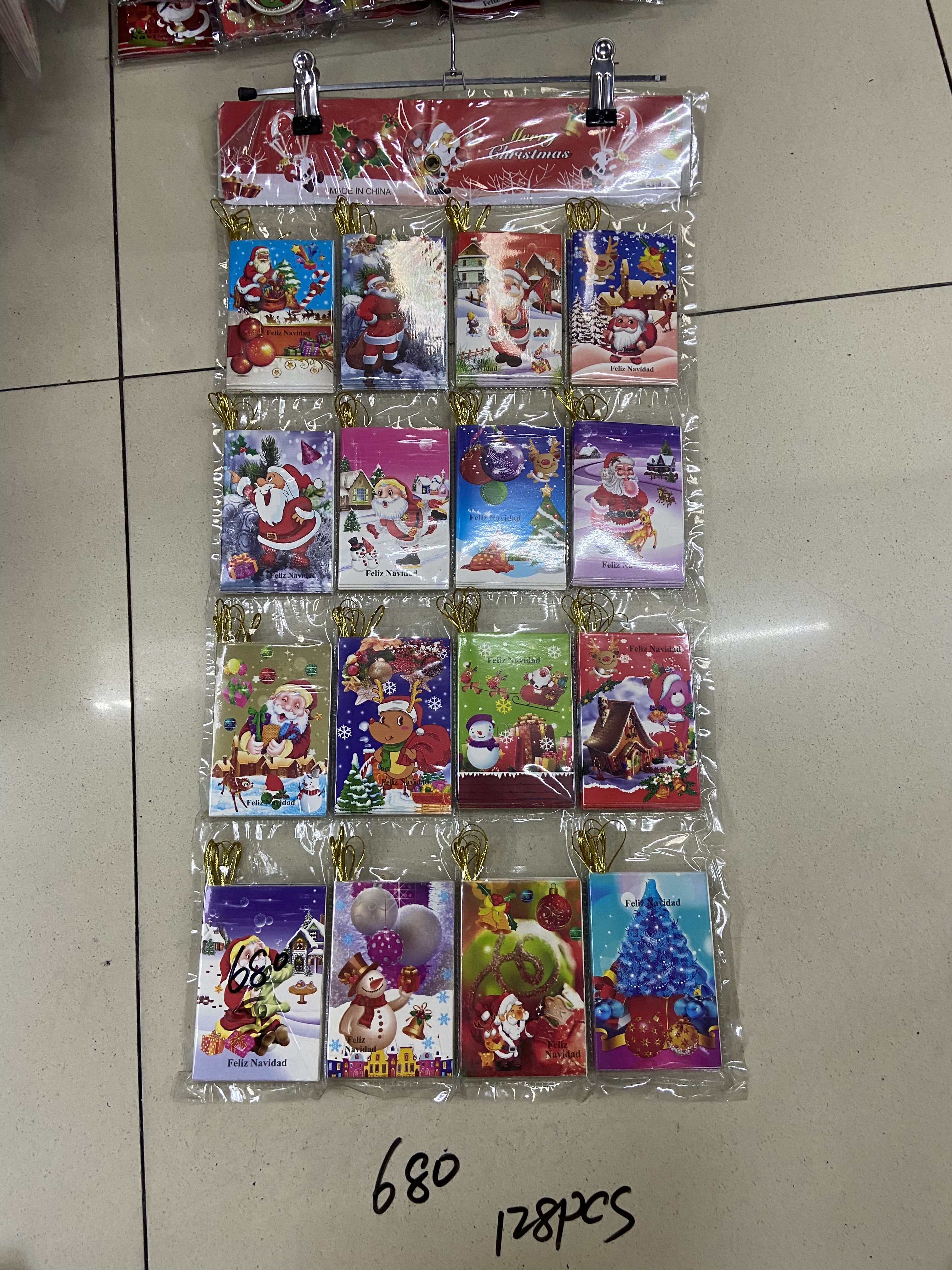 圣诞金丝小吊卡详情图20