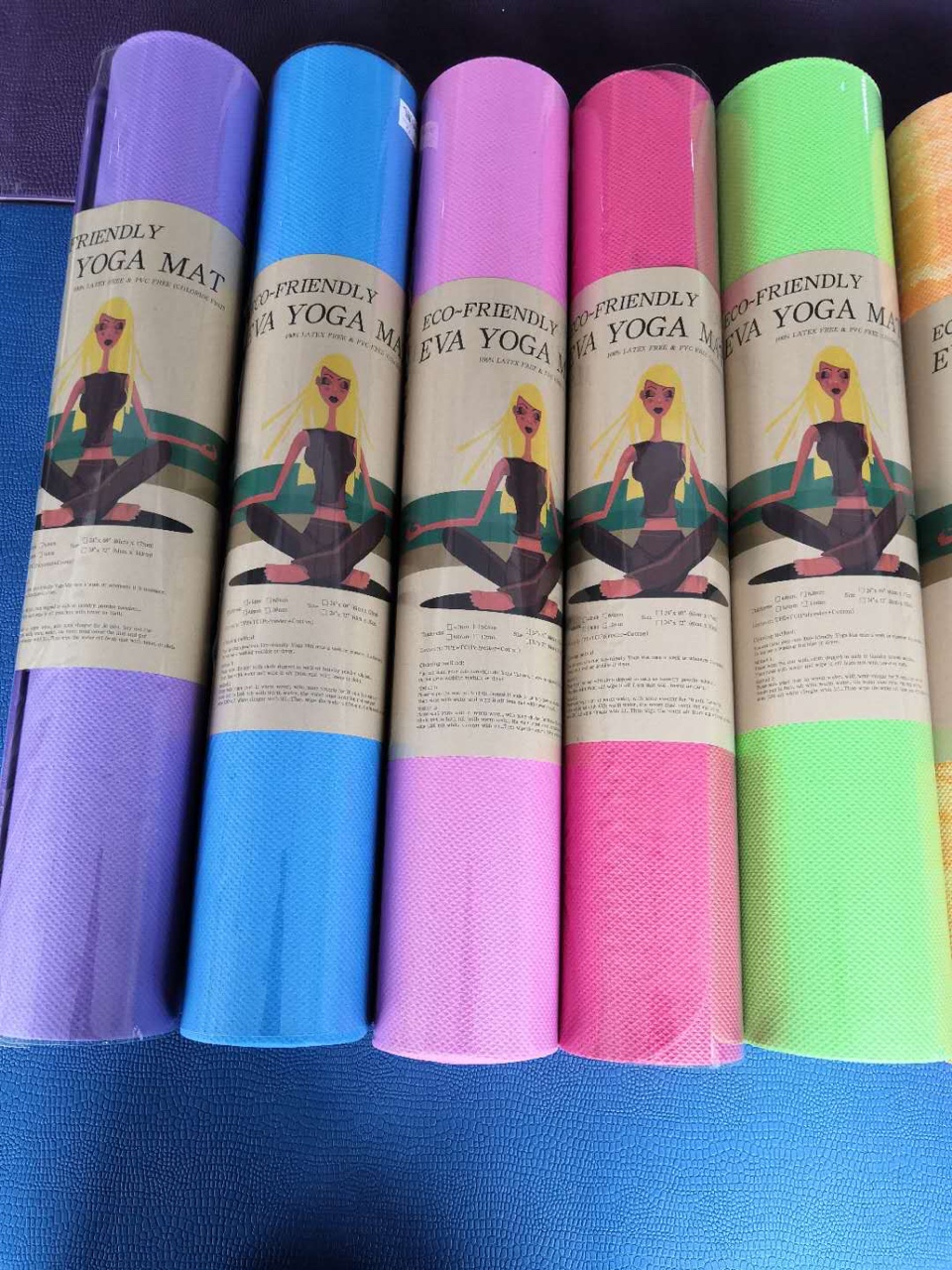 EVA瑜伽垫（压纹）