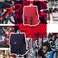 日韩双肩包女学院风书包情侣背包休闲时尚潮背包电脑背包细节图