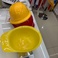 吸塑小号工人帽   节日装扮用品   儿童消防演习用品产品图