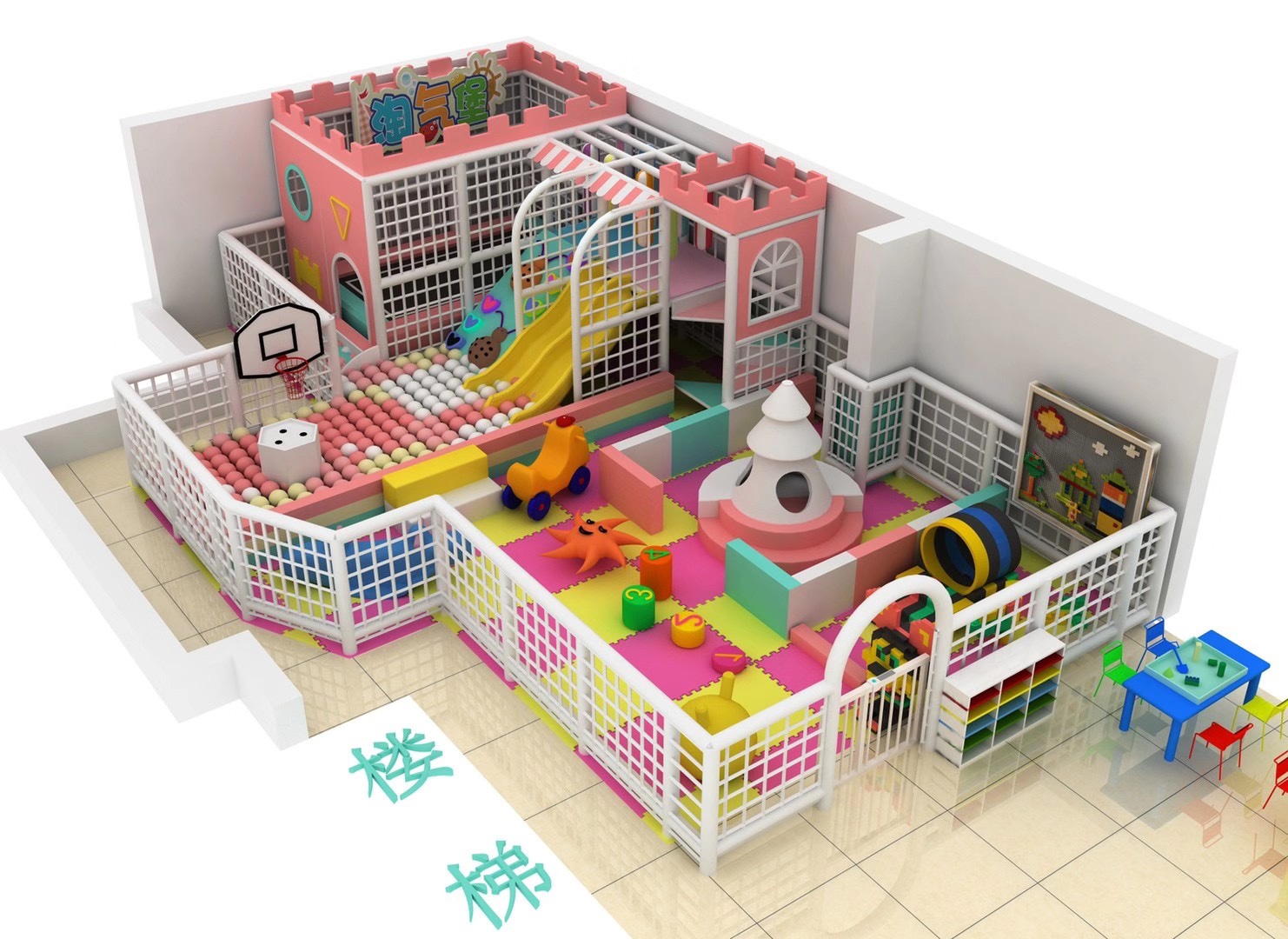 Naughty castle Application Scenario