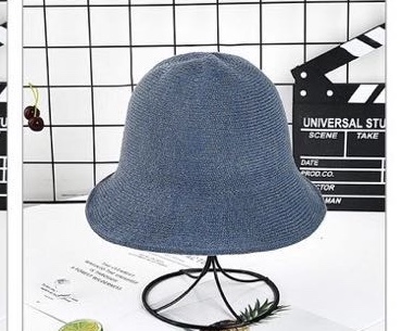 Woolen hat for women, Korean solid color, versatile knitted woolen fisherman's hat, thickened and warm for autumn and winter, ins trendy basin hat undefined