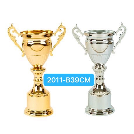 2011- B抽奖树脂溜冰鞋奖杯欧冠奖杯金属小摆件