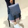 日韩双肩包女学院风书包情侣背包休闲时尚潮背包电脑背包白底实物图