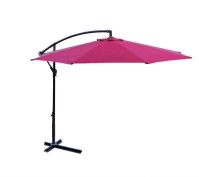 户外遮阳香蕉伞侧边伞露天咖啡店花园休闲室外大太阳伞中柱伞