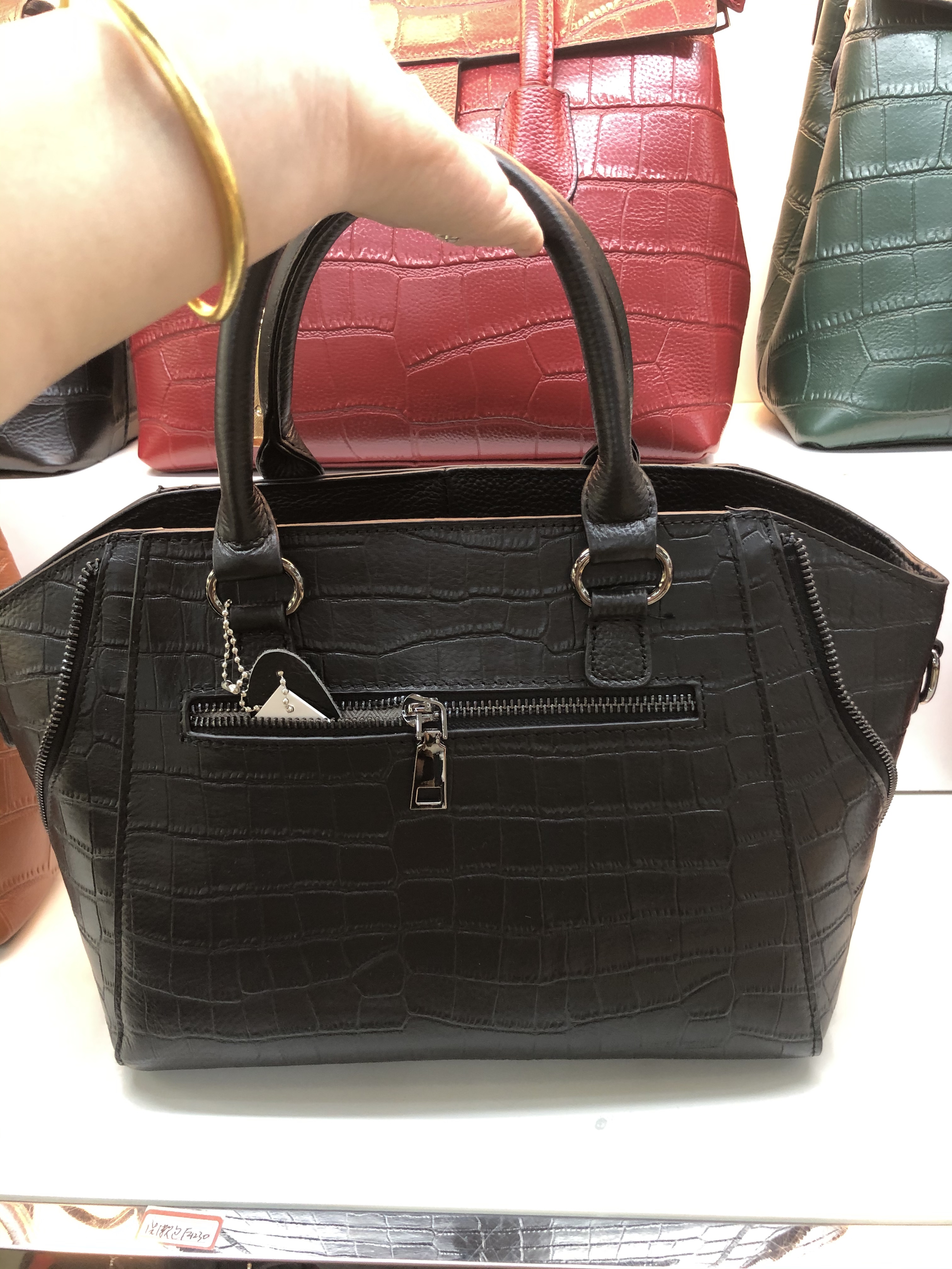 Women's Fashion Cowhide Bag For Women Specification drawing