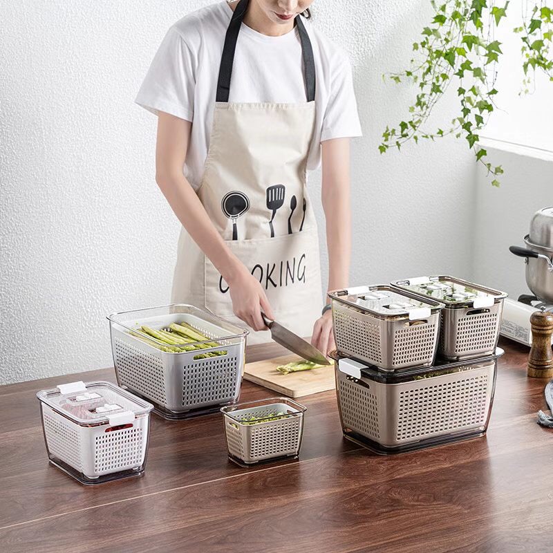 冰箱分隔沥水盒产品图