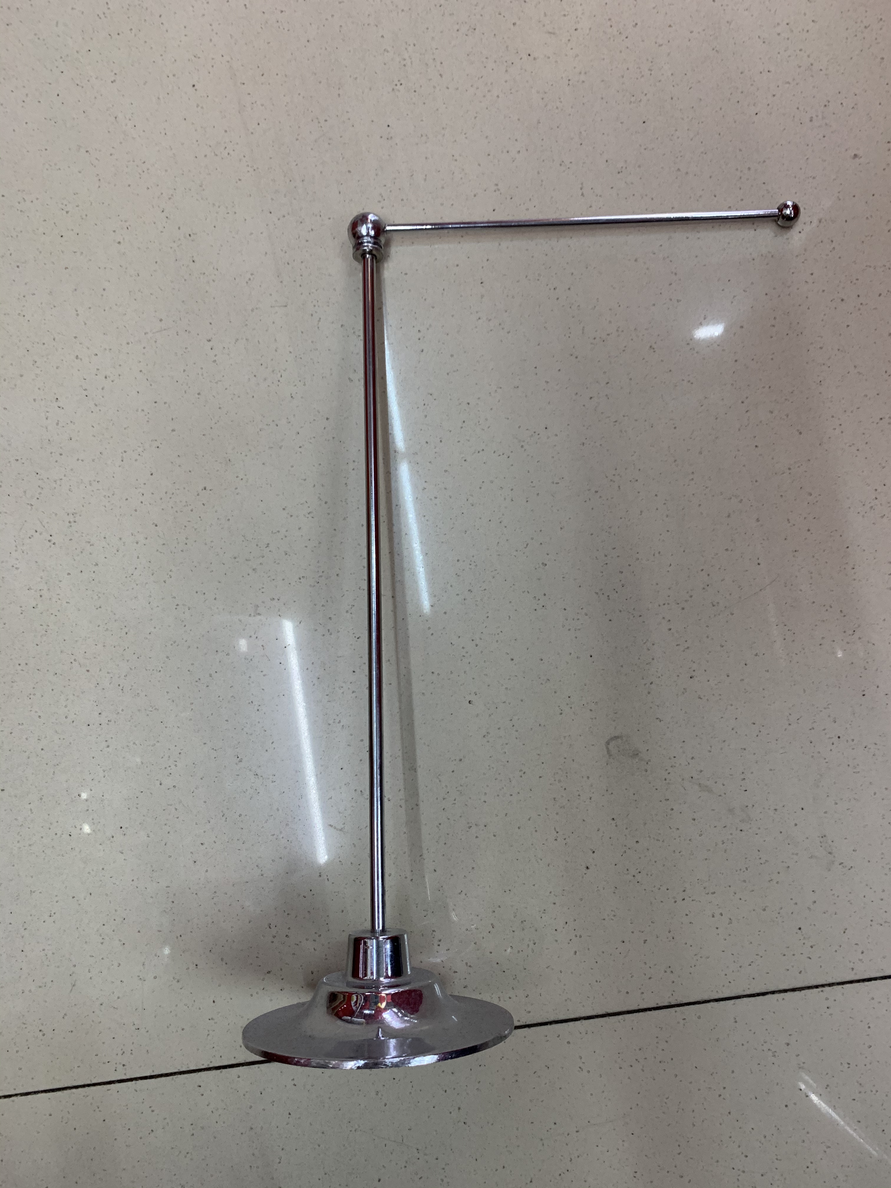 单面旗架细节图