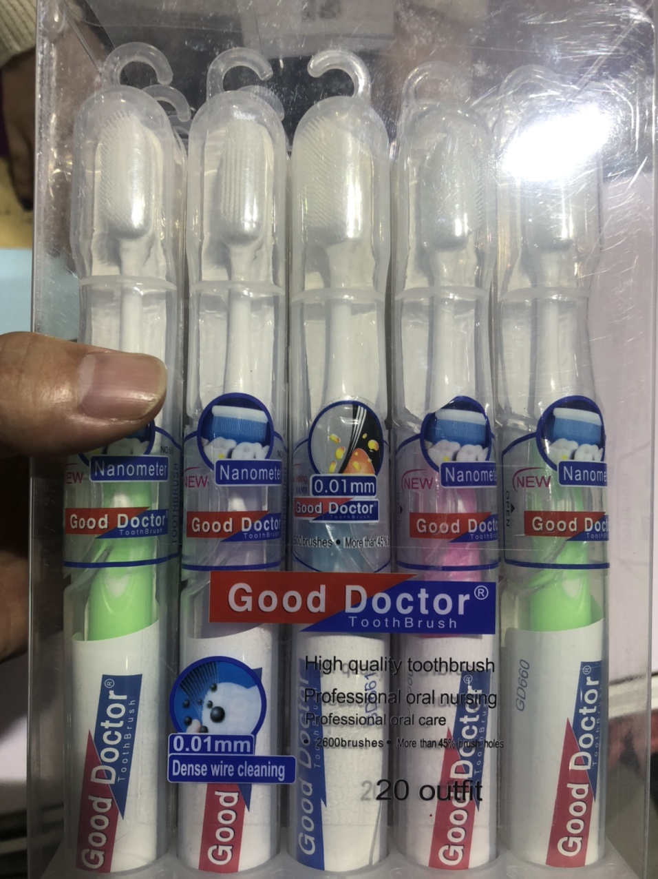 Nano-toothbrush in a box thumbnail