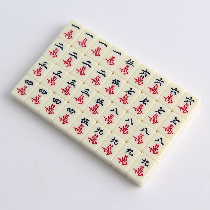 Mahjong 22# Tourist Mahjong Mini Small Mahjong Premium Tourist Mahjong Wholesale Factory supply Application Scenario