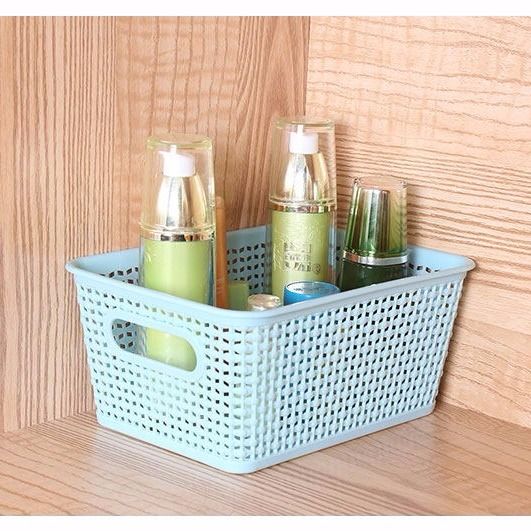 Desktop File Storage Basket File Storage Basket Office Storage Basket Plastic File Basket Magazine Storage Box Application Scenario