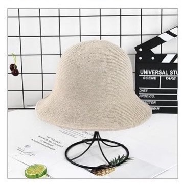 Woolen hat for women, Korean solid color, versatile knitted woolen fisherman's hat, thickened and warm for autumn and winter, ins trendy basin hat undefined