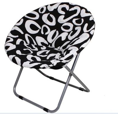 Large moon chair, radar chair, folding chair, lazy sofa, semi-circular chair, sun leisure backrest chair details Picture
