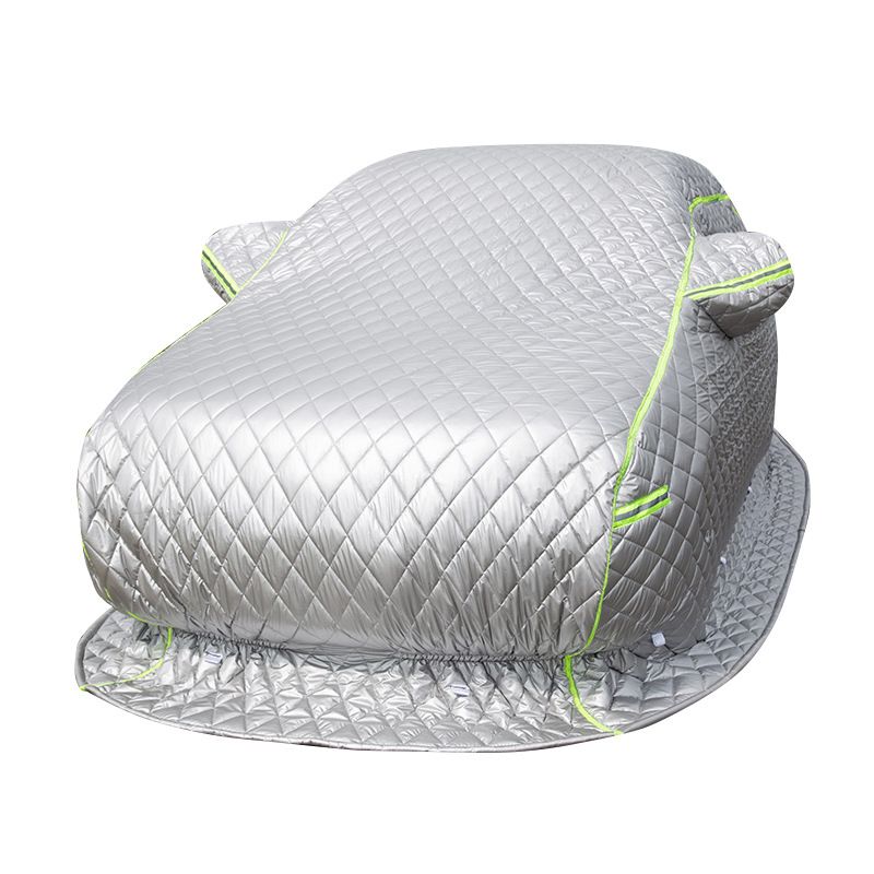 Customizing the new winter Oxford Bujia cotton reinforced cold car clothing camouflage color car anti - scratch protective cover thumbnail