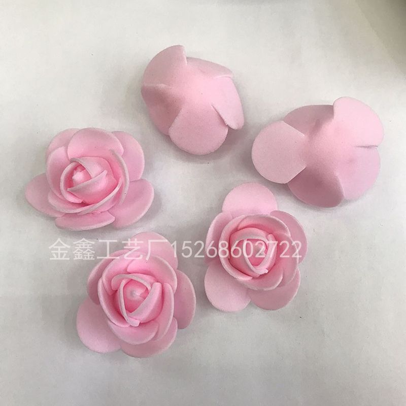 花环头饰材料/婚庆装饰花/玫瑰花熊材料产品图