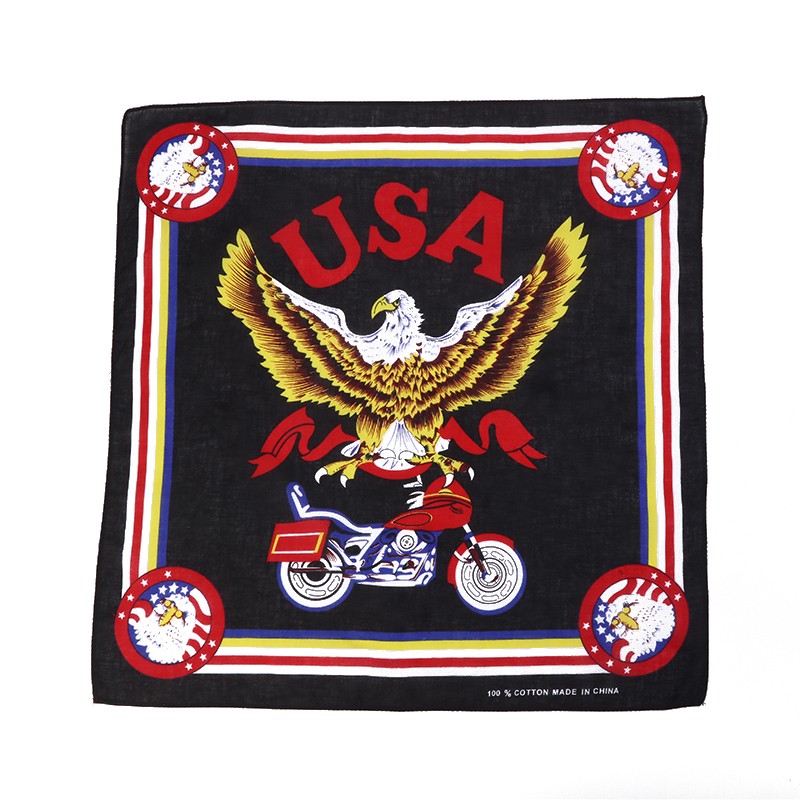 Hao Hao Headscarf Manufacturers Directly For Europe And The United States Outdoor Sports Headscarf Hip-Hop Square Wholesale Magic Cotton Animal Pattern Headscarf undefined