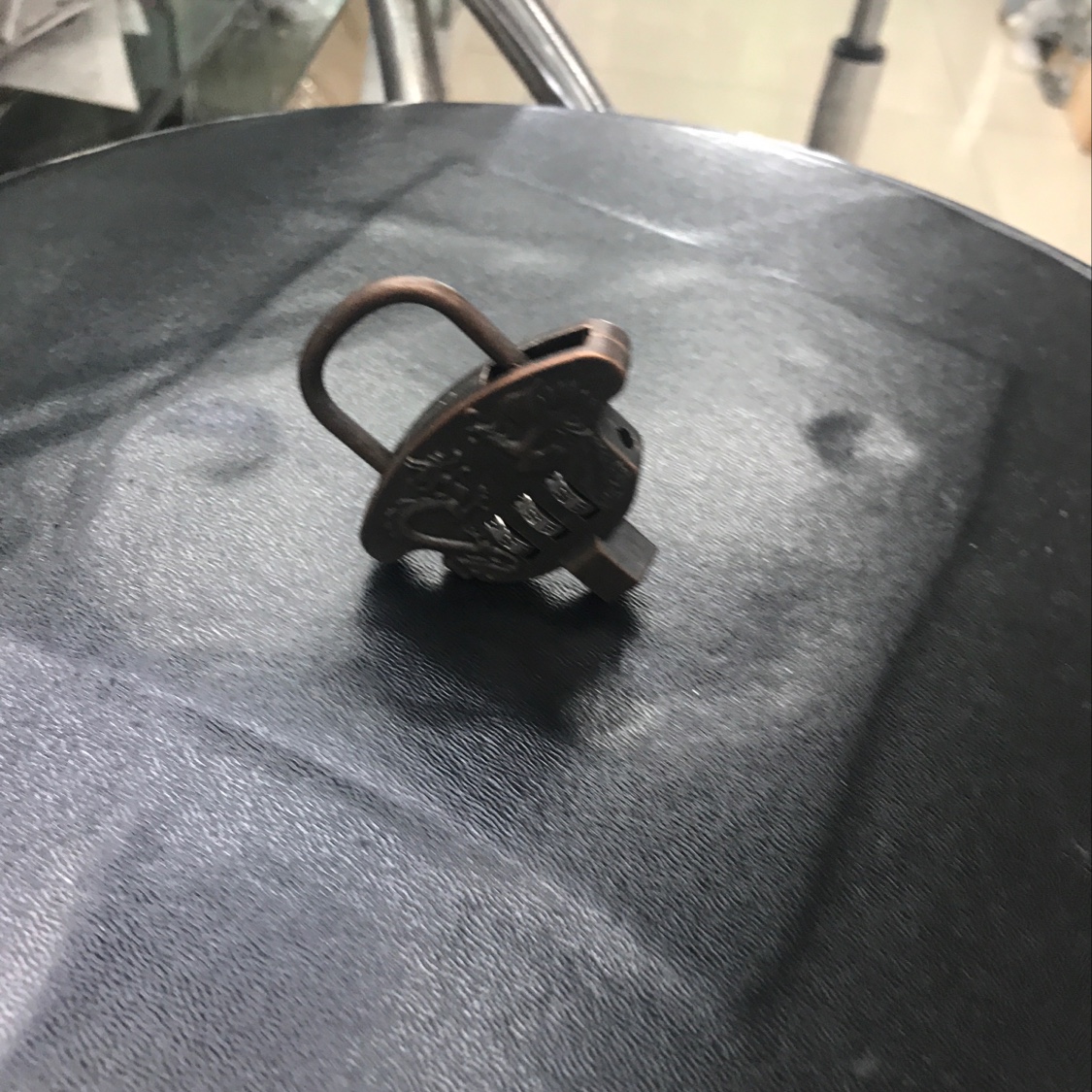 Ancient combination lock