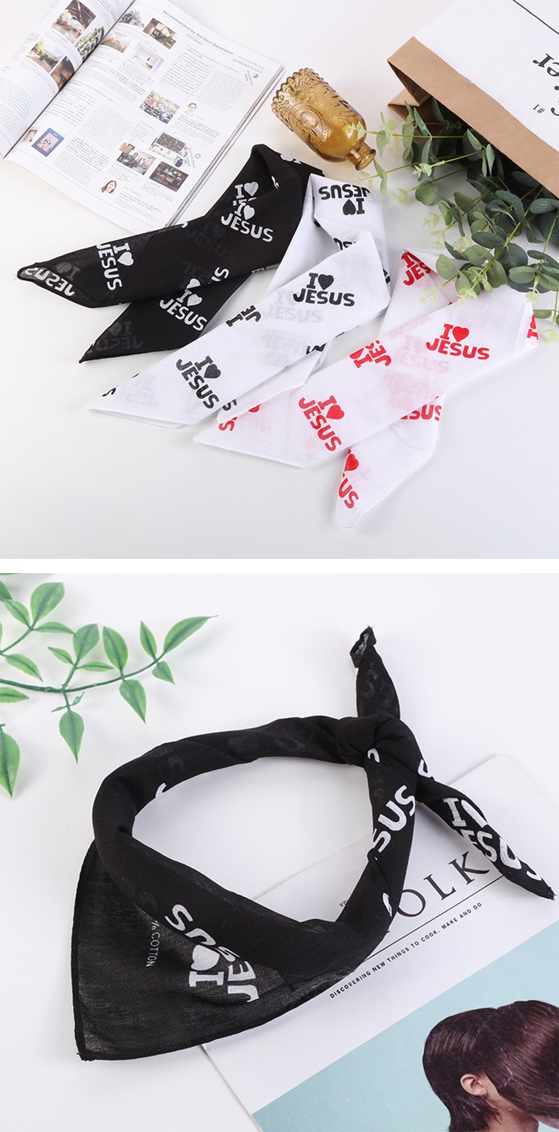 Hao Hao Headscarf Manufacturers Direct European And American Men And Women Outdoor Sports Headscarf Hip-Hop Cotton Headscarf Wholesale Outdoor Riding Headscarf undefined