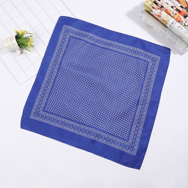 Hao Hao Headscarf Manufacturers Directly For Europe And The United States Men And Women Outdoor Sports Headscarf Hip-Hop Polyester Polka Dot Square Wholesale Magic Headscarf undefined