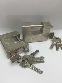 The giant steel lock