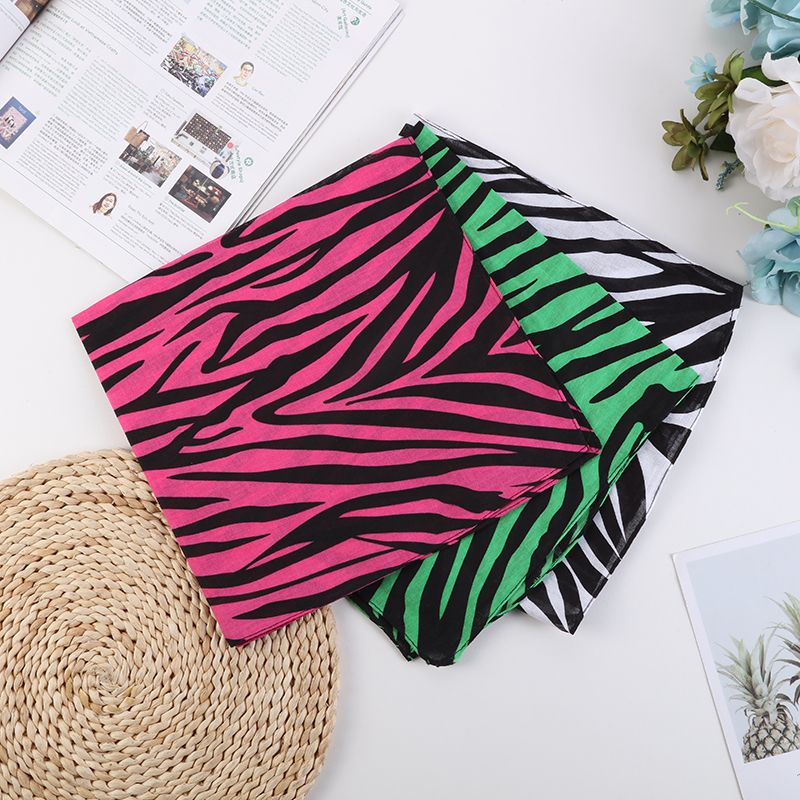 Hao Hao Headscarf Manufacturers Direct For Outdoor Sports Headscarf Hip-Hop Cotton Headscarf Wholesale Outdoor Riding Headscarf Zebra Print details Picture