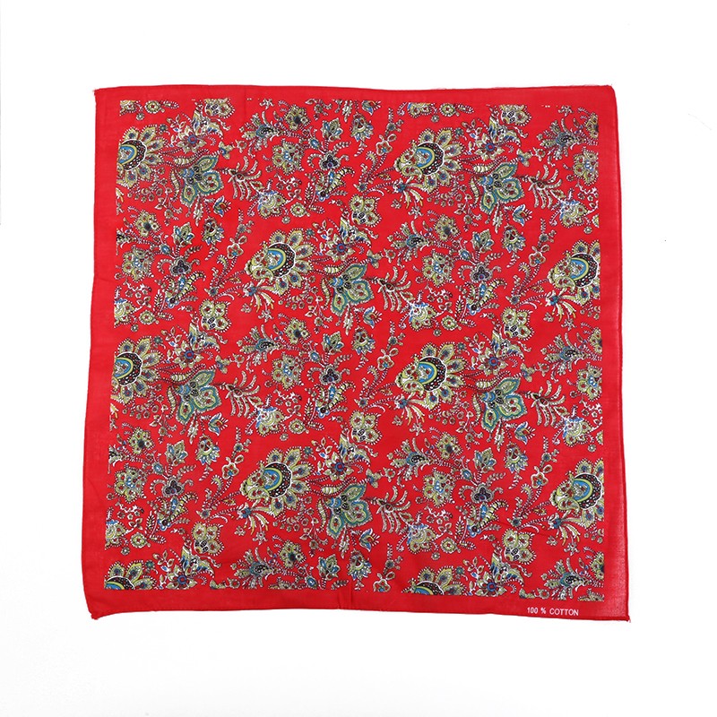 Hao Hao Headscarf Manufacturers Directly For Europe And The United States Men And Women Outdoor Sports Headscarf Hip-Hop All Cotton Square Wholesale Magic Headscarf undefined